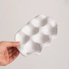 Bello Ceramic Egg Holder | Minimalist Design for 6 Eggs