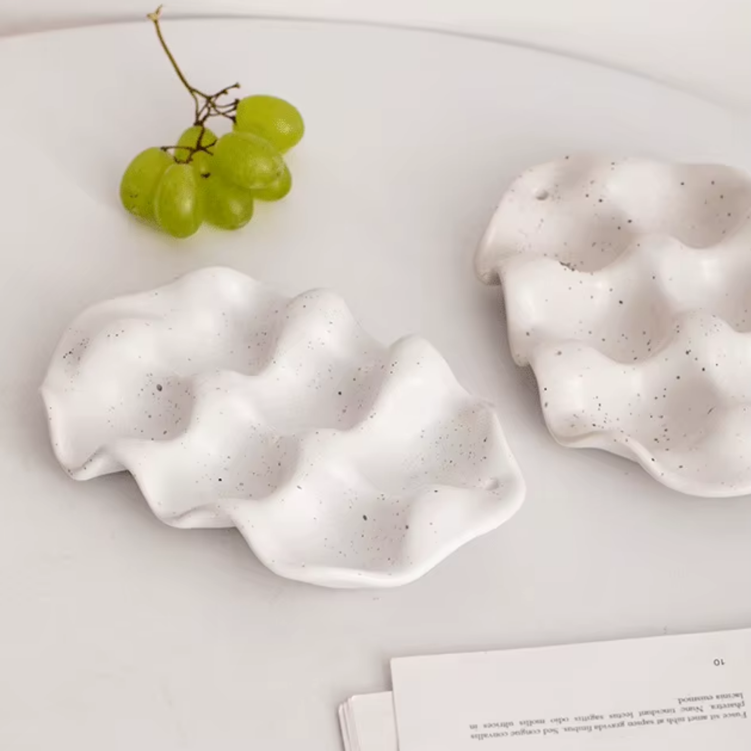 Bello Ceramic Egg Holder | Minimalist Design for 6 Eggs
