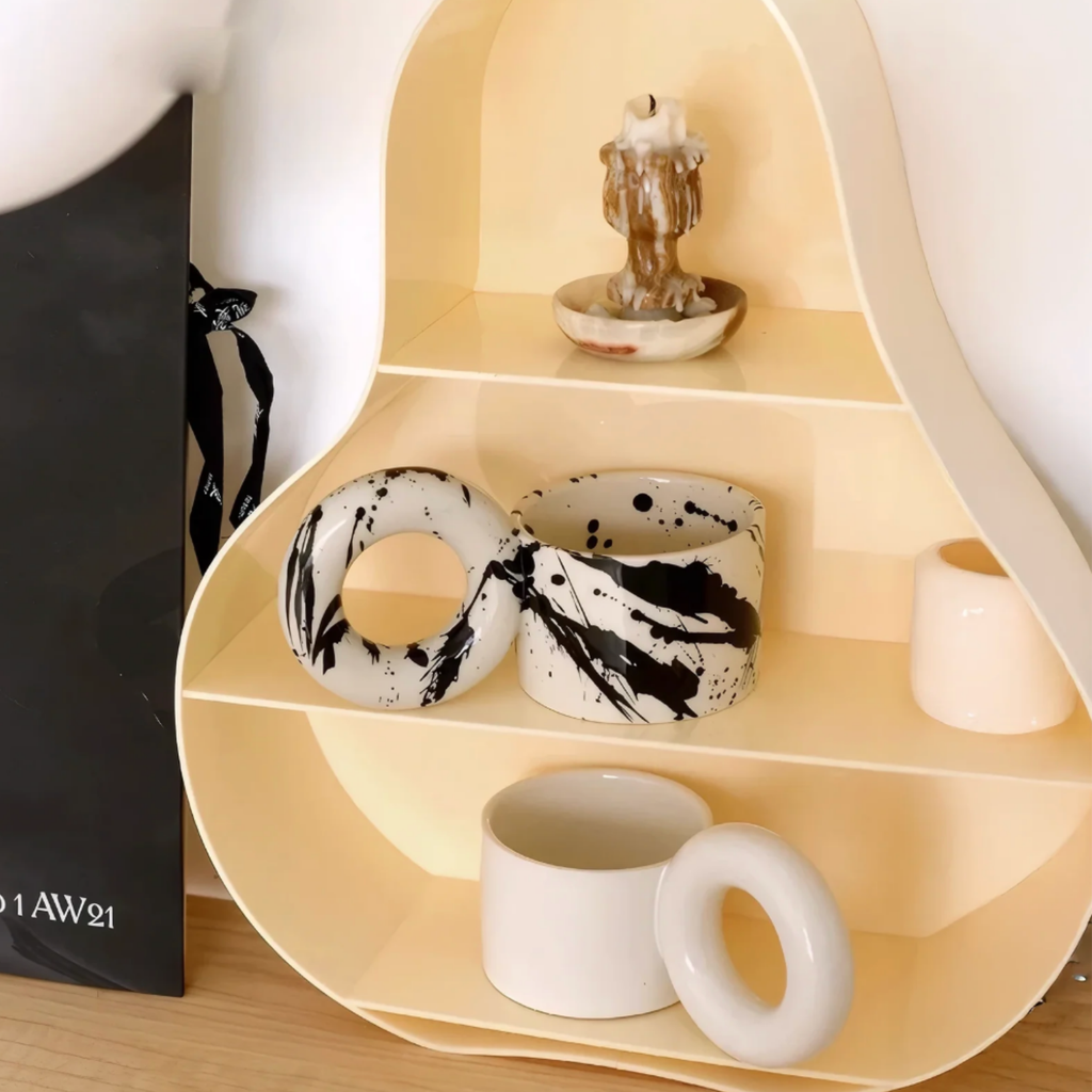 Bello Ceramic Mug | 250ml, Ergonomic Handle, Artistic Design