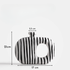 Brio Ceramic Vases Set | Sculptural Design, Minimalist Aesthetic