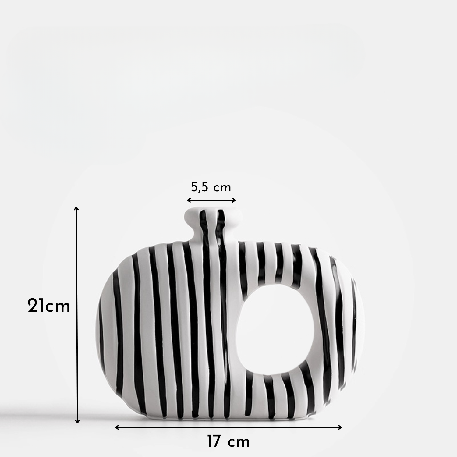 Brio Ceramic Vases Set | Sculptural Design, Minimalist Aesthetic