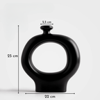 Bela Modern Ceramic Vases | Sculptural Design, Set of 2