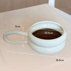 Bela Ceramic Mug | 250 ml Capacity, Ergonomic Handle