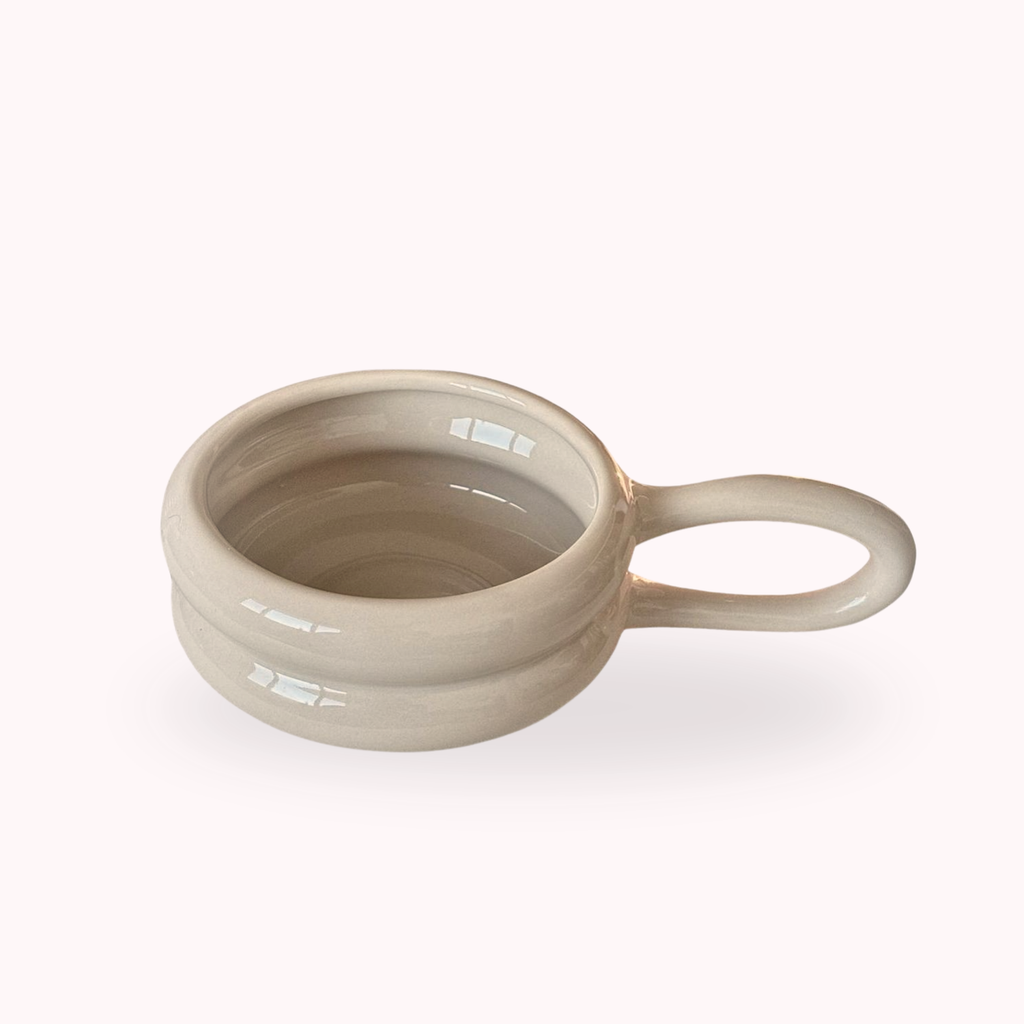 Bela Ceramic Mug | 250 ml, Ergonomic Handle, Nordic Design