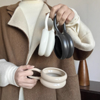 Bela Ceramic Mug | 250 ml, Ergonomic Handle, Nordic Design