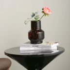 Brix Polygonal Vase | Tortoiseshell Glass, Geometric Design