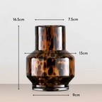 Brix Polygonal Vase | Tortoiseshell Glass, Geometric Design