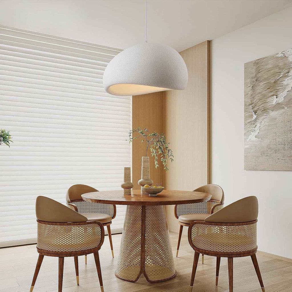 Wabi Sabi – Cream Minimalist Ceiling Lamp 60cm