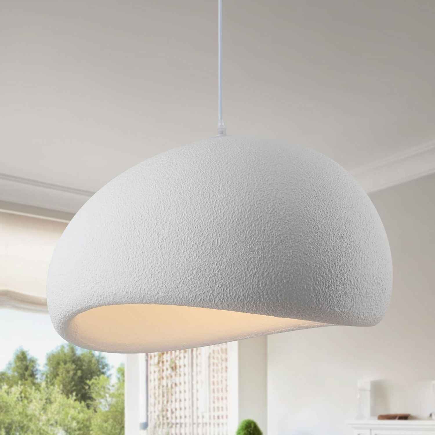 Wabi Sabi – Cream Minimalist Ceiling Lamp 60cm