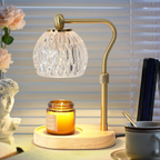 Aromatic – Gold Modern Candle Warmer Lantern