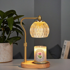 Aromatic – Gold Modern Candle Warmer Lantern