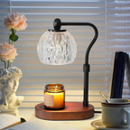 Aromatic – Black Modern Lantern Candle Warmer Lamp