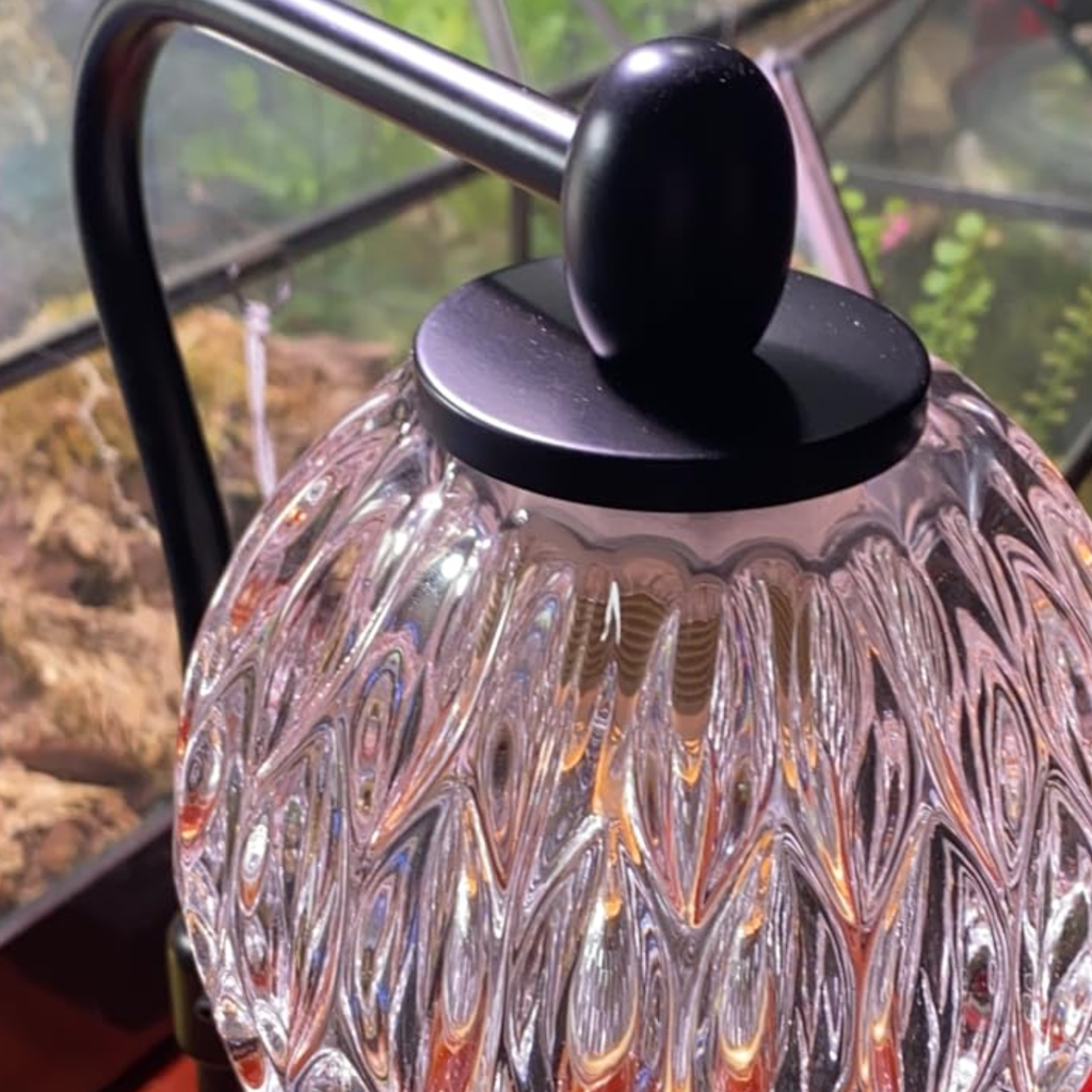 Aromatic – Black Modern Lantern Candle Warmer Lamp