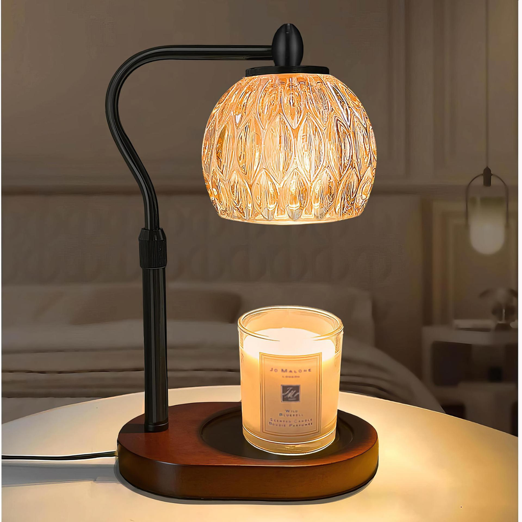 Aromatic – Black Modern Lantern Candle Warmer Lamp
