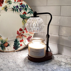 Aromatic – Black Modern Lantern Candle Warmer Lamp