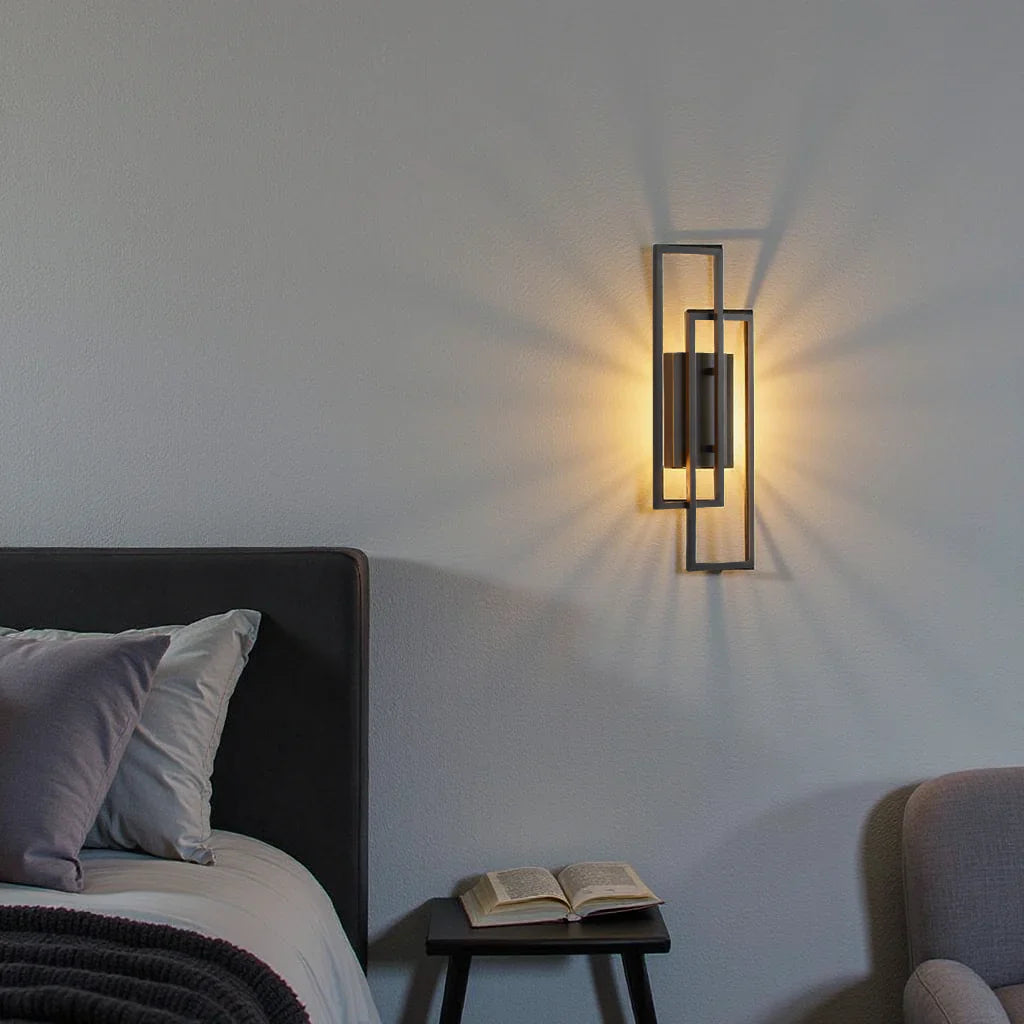 Ocireon - Rectangular Geometric LED Wall Lamp
