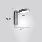 Nordic Minimalist Round Rotatable LED Wall Sconce for Reading