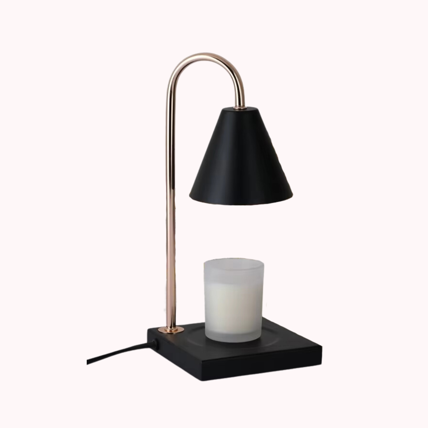 Serenity – Black Modern Adjustable Timer Candle Warmer Lamp