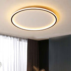 Nori Disc LED Ceiling Light | Modern Flush Mount, Remote Dimming