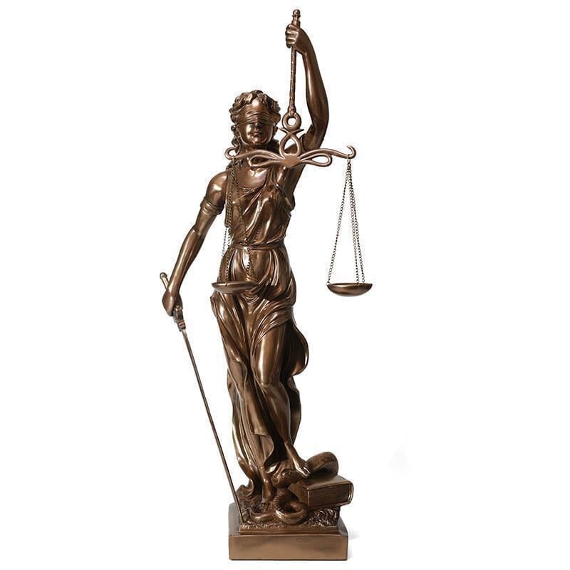 Justevara - Lady Justice Decorative Sculpture