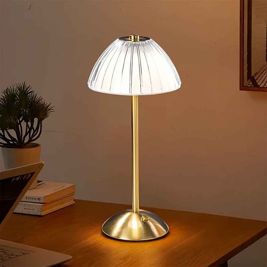 Bello Touch Table Lamp | Dimmable LED Light with Crystal Shade