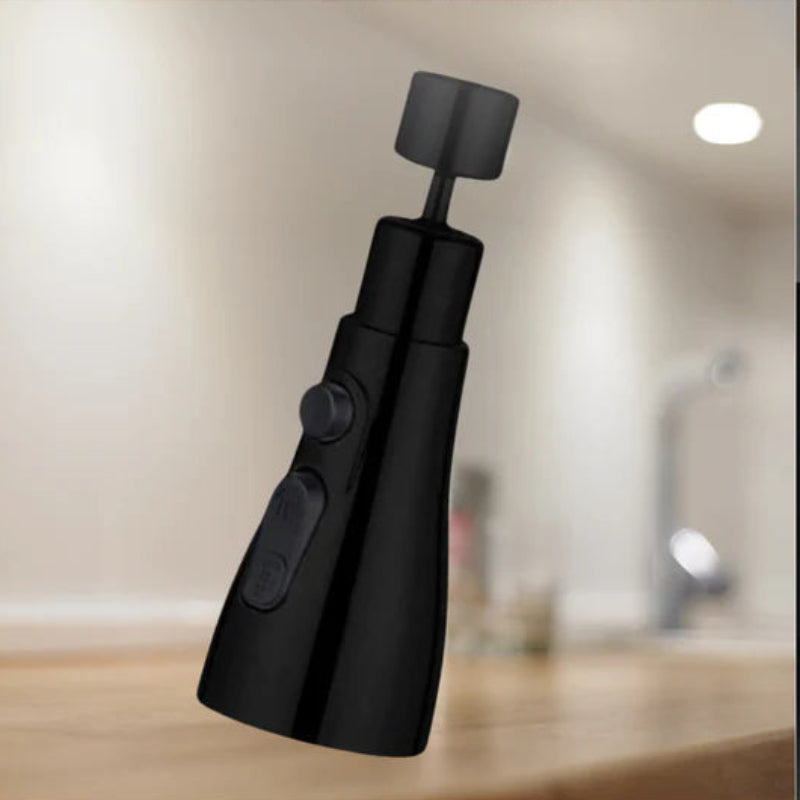Faucet Sprayer Head, ABS Plastic, 360-Degree Swivel, 3 Spray Modes