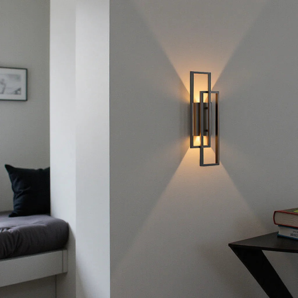Ocireon - Rectangular Geometric LED Wall Lamp