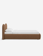Bela Platform Bed | Bespoke Upholstery, Sculptural Design