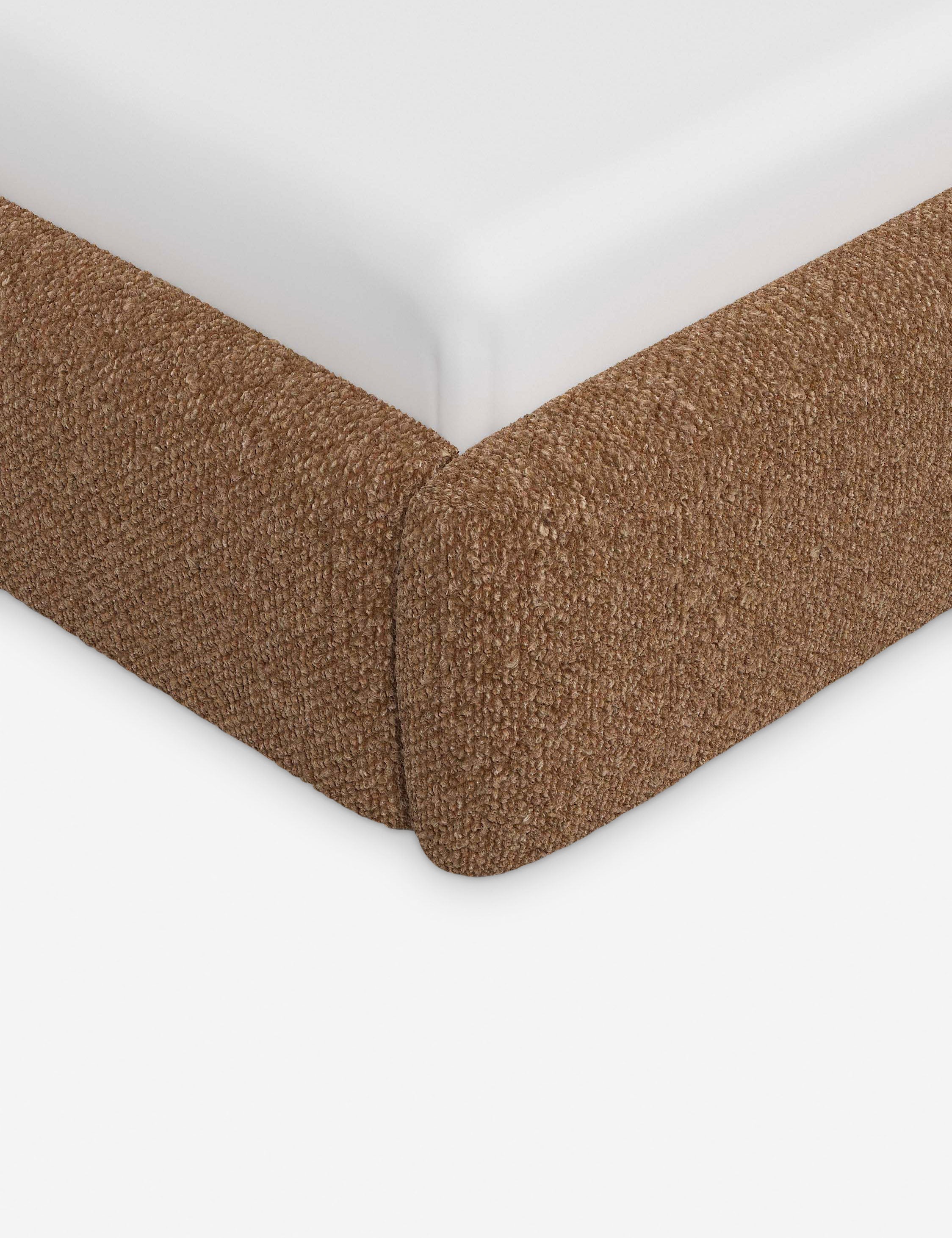Bela Platform Bed | Bespoke Upholstery, Sculptural Design
