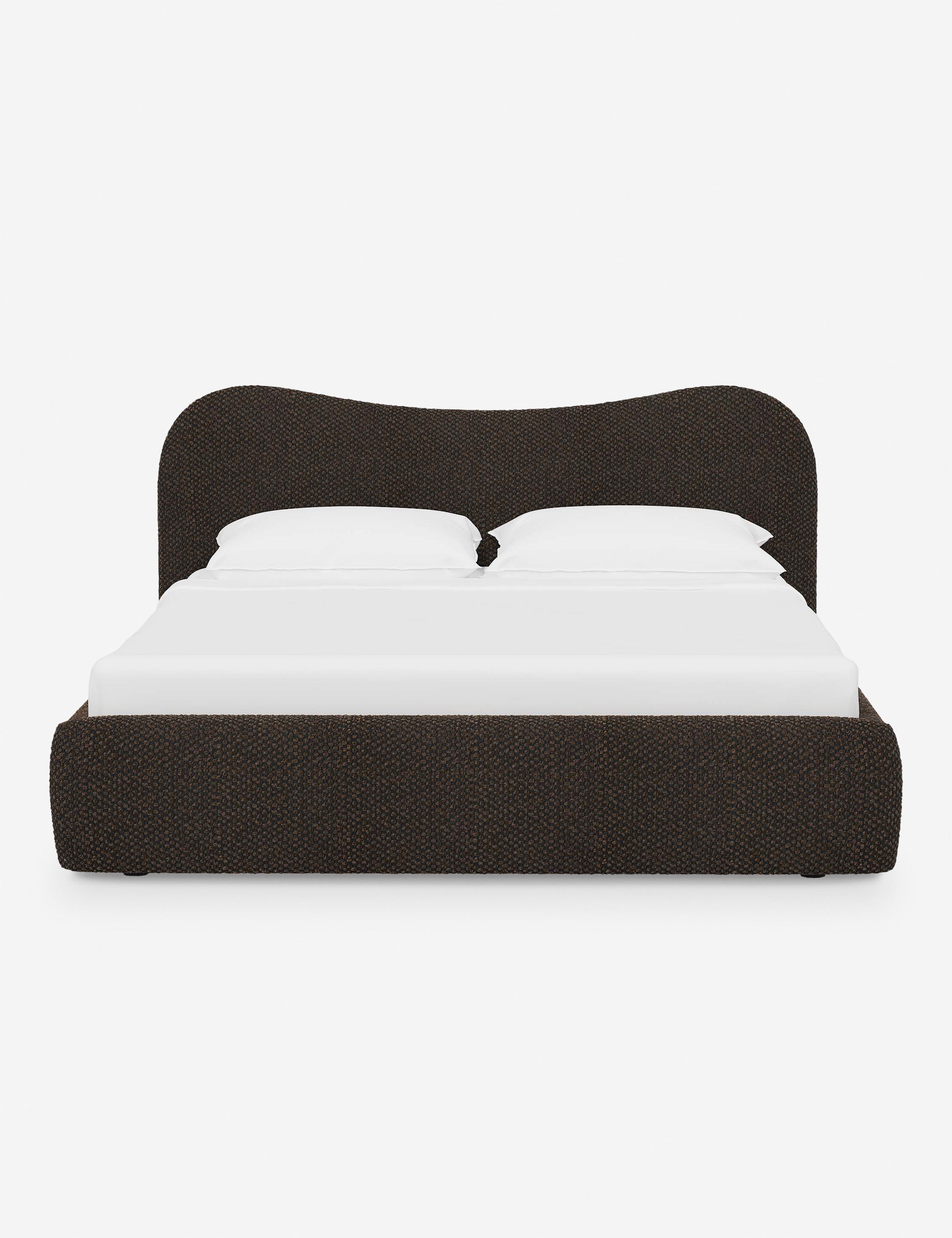Bela Platform Bed | Bespoke Upholstery, Sculptural Design