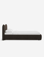Bela Platform Bed | Bespoke Upholstery, Sculptural Design