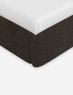 Bela Platform Bed | Bespoke Upholstery, Sculptural Design