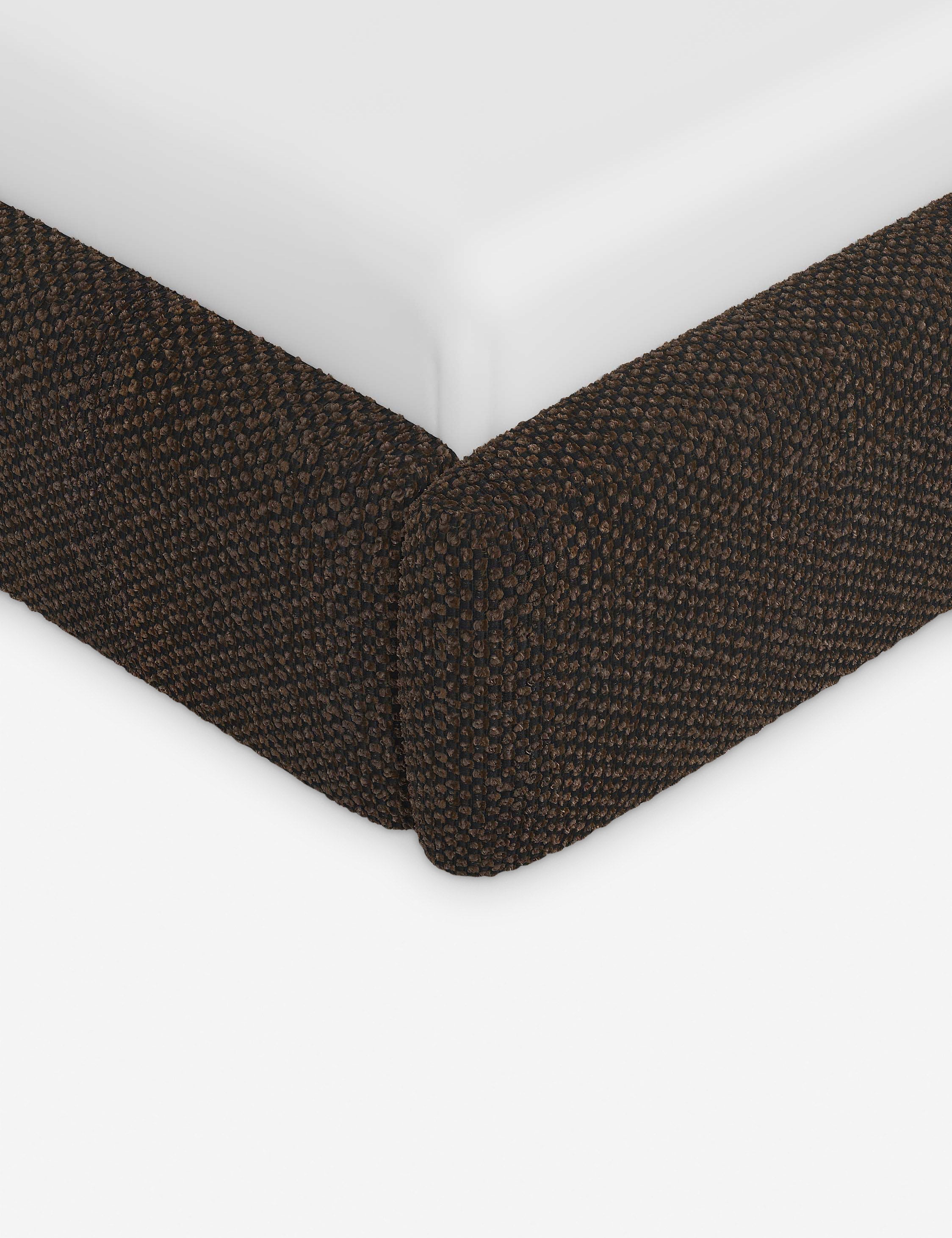 Bela Platform Bed | Bespoke Upholstery, Sculptural Design