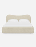 Bela Platform Bed | Bespoke Upholstery, Sculptural Design