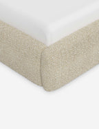 Bela Platform Bed | Bespoke Upholstery, Sculptural Design