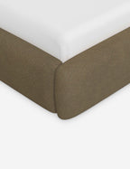 Bela Platform Bed | Bespoke Upholstery, Sculptural Design