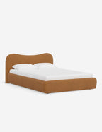Bela Platform Bed | Bespoke Upholstery, Sculptural Design