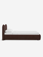 Bela Platform Bed | Bespoke Upholstery, Sculptural Design