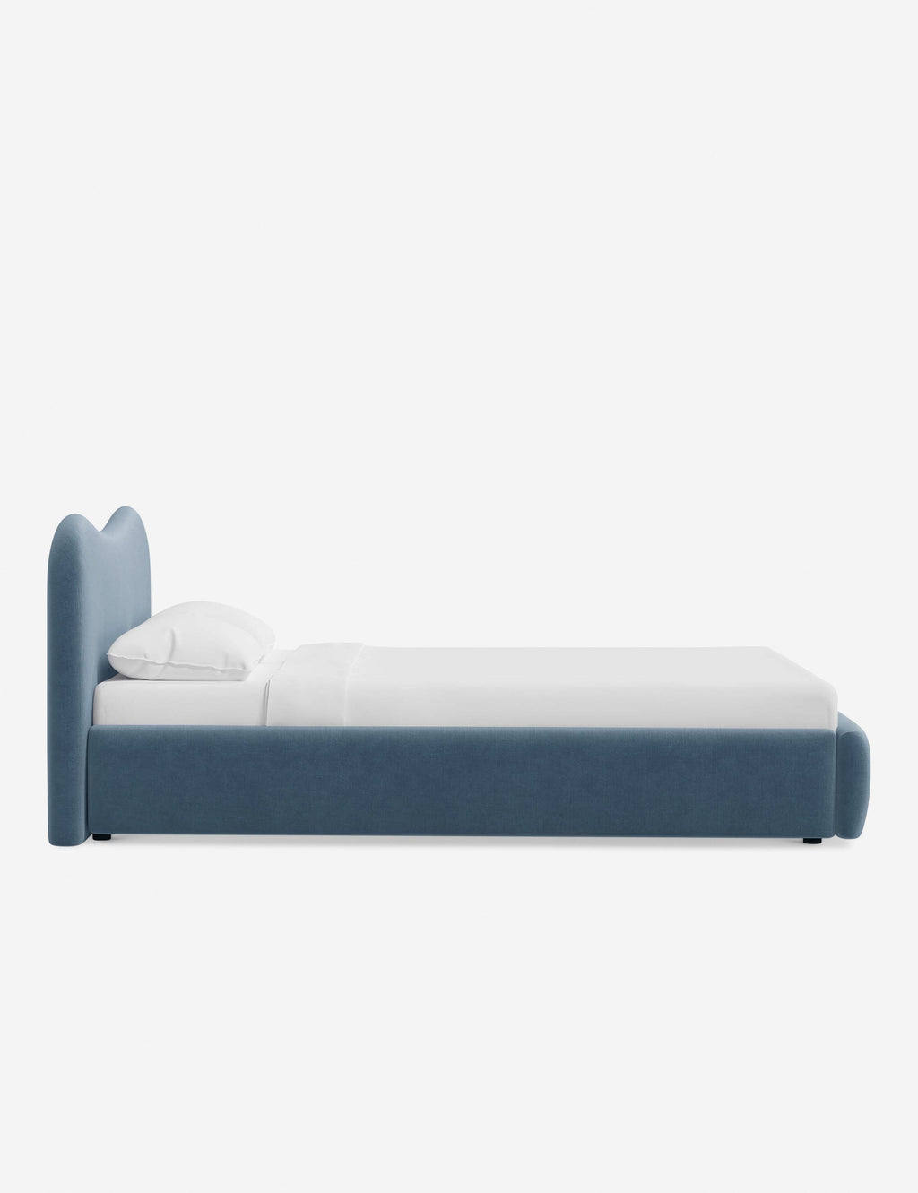 Bela Platform Bed | Bespoke Upholstery, Sculptural Design