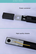 Versatile LED Track Lighting Rail Accessories for Multi-Adaptation