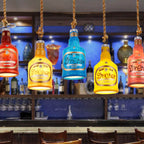 Modern Industrial Colorful Resin 1-Light Pendant Lamp