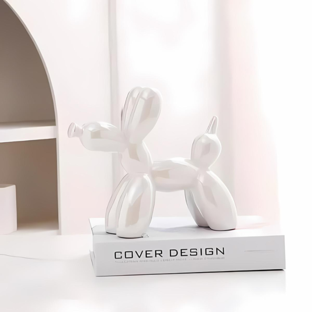 Nyxis - Decorative Ceramic Balloon Dog Statue