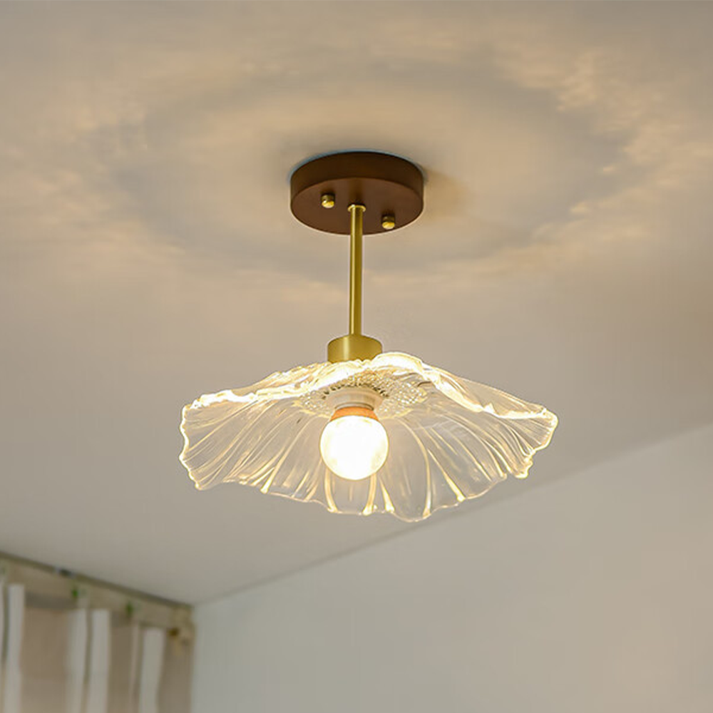 Mavero - Flower Glass Ceiling Lamp