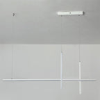 Sleek Minimalist Long-Line LED Chandelier