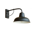 Rustic Iron Waterproof Outdoor Wall Sconce Lamp with Vintage Charm - 1-Light