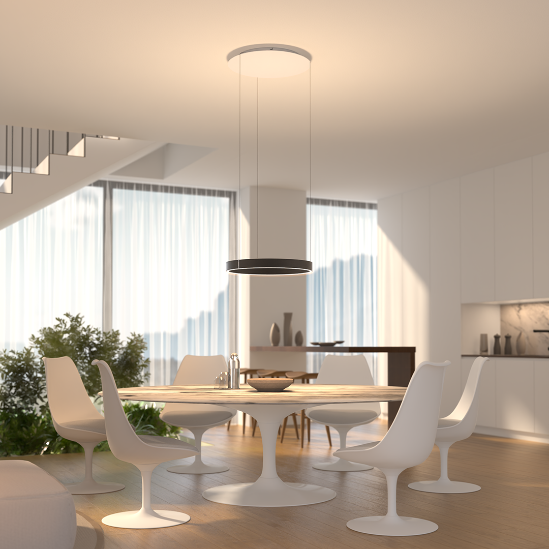 Solara LED Pendant Light | Stepless Dimmable, Adjustable Color Temperature