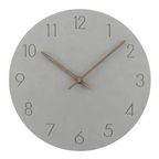 Nora Wall Clock | Silent Quartz Movement, Natural Wood Design