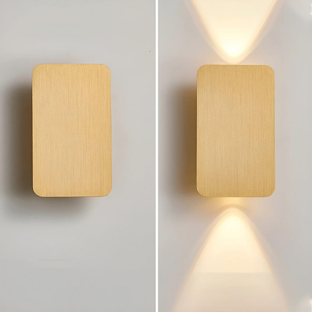 Luma LED Wandlamp | Geborsteld Aluminium, Minimalistisch Design