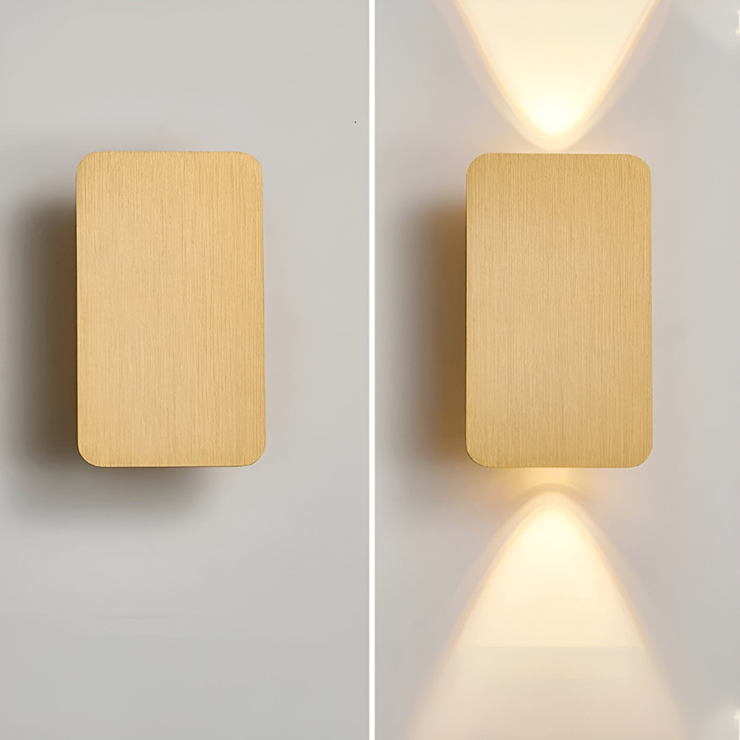 Luma LED Wandlamp | Geborsteld Aluminium, Minimalistisch Design