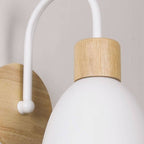 Northern Macaron Single-Light Wall Lamp with Zipper Switch